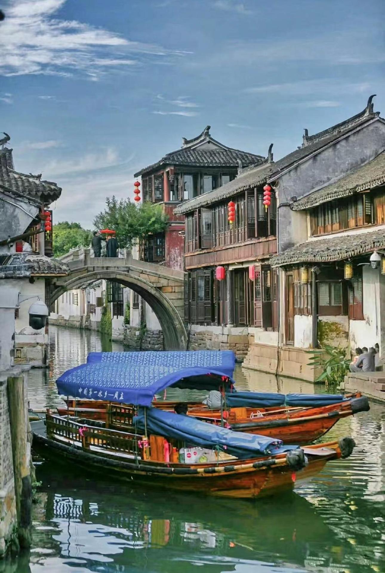 Suzhou Zhouzhuang Slowlife River View Lnn Kunshan  Dış mekan fotoğraf